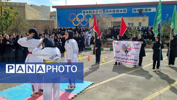 المپیاد ورزشی در مدرسه دین و دانش مرند 