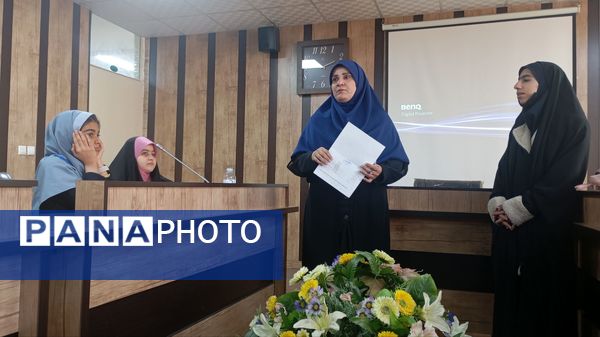 دومین جلسه کارگاه توانمندسازی دانش‌آموزان خبرنگار پانا دختر ناحیه ۲ کرج و شهرستان فردیس