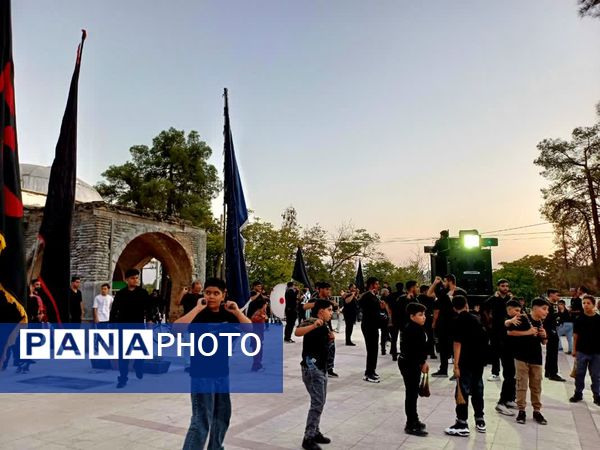 عزاداری جوانان در روز  رحلت نبی اکرم اسلام و امام حسن مجتبی (ع)