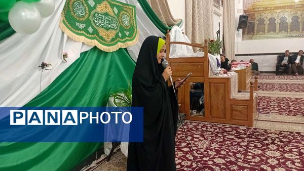 جشن میلاد حضرت فاطمه س در روستای نقاب شهرستان خلیل آباد