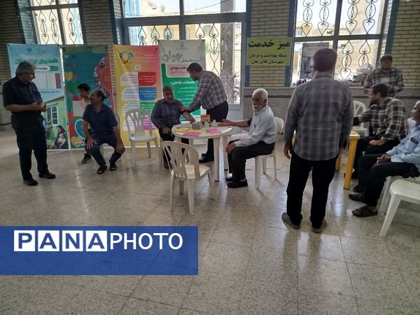 مراسم ویژه اولین سالگرد شهدای خدمت در شهرستان فلاورجان