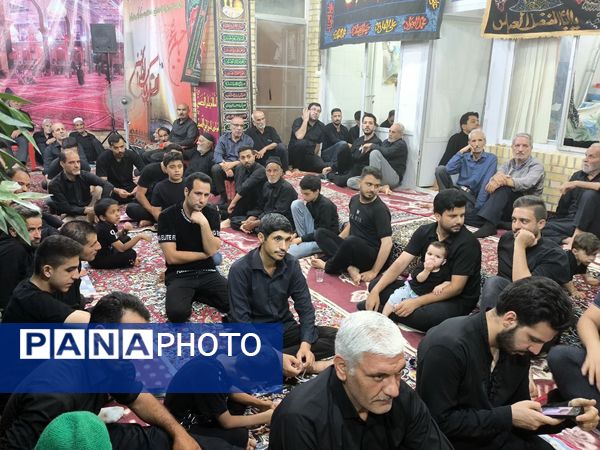 مراسم عزاداری و روضه خوانی عاشورا در شهر حسن آباد جرقویه
