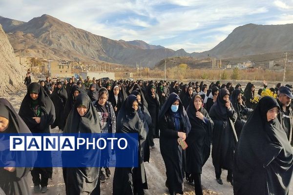 حضور شهید گمنام فاطمی در شهر بار نیشابور