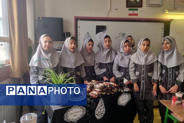 مراسم سوگواری وفات حضرت ام البنین (س) در مدارس ناحیه دو شهرری 