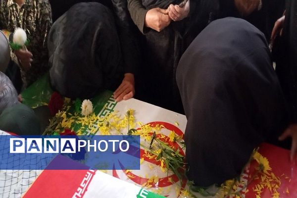 حضور شهید گمنام فاطمی در شهر بار نیشابور