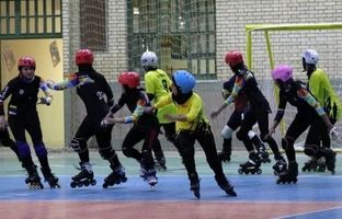 آغاز مسابقات دستجات آزاد اسکیت رولبال و انتخابی تیم ملی زنان