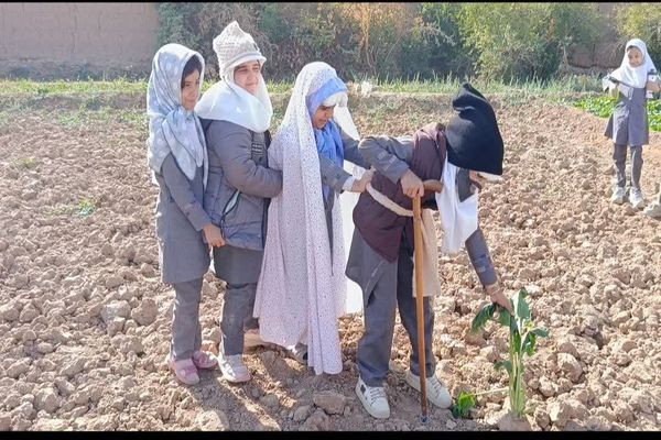 نمایش متفاوت درس چغندر توسط دانش آموزان شهیدان محسنی فر میبد  