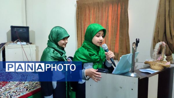 جشن عید مبعث در دبستان شاهد حاج تقی آقا بزرگ مشهد