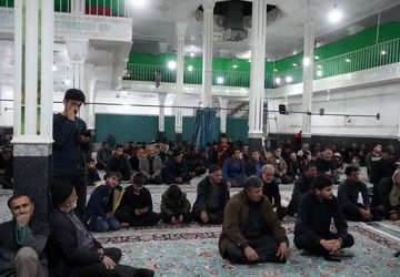 مراسم شهادت حضرت فاطمه زهرا (س) و تجلیل شایسته از پیرغلامان و ذاکرین کلاته رودبار 