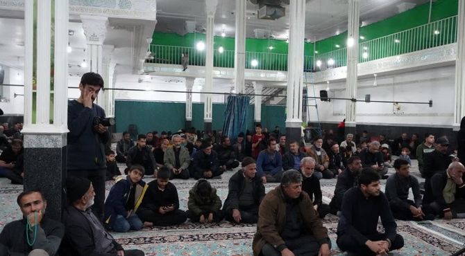 مراسم شهادت حضرت فاطمه زهرا (س) و تجلیل شایسته از پیرغلامان و ذاکرین کلاته رودبار 