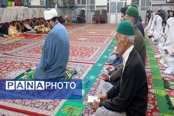 اعتکاف سه روز در بهشت در مسجد جامع شهر بار نیشابور 