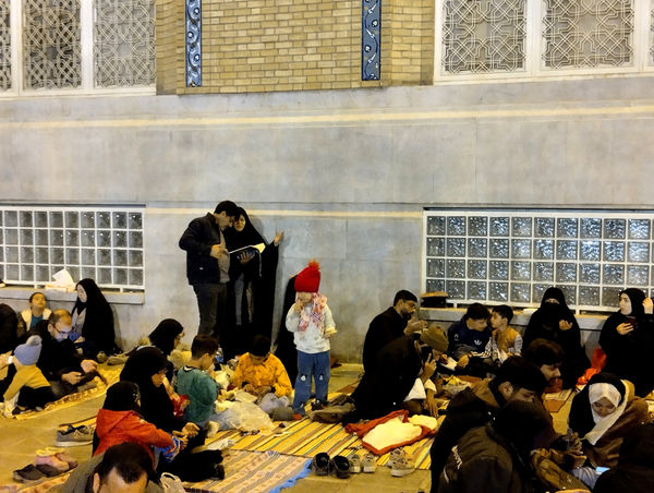 مراسم سومین شب قدر در حرم حضرت معصومه(س)