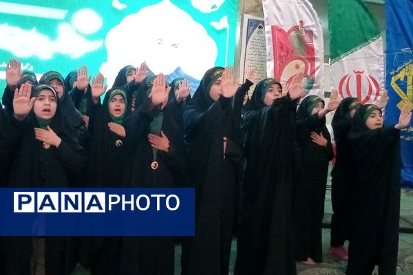 مراسم بزرگداشت سردار شهید حاج قاسم سلیمانی در گلزار شهدا شیراز 