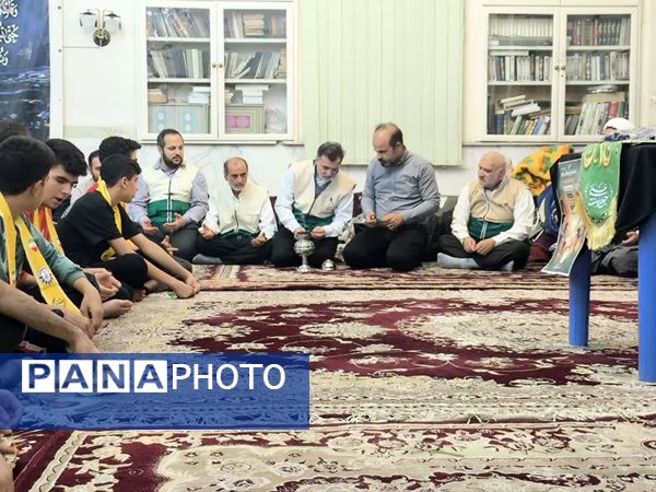 حضور خادمین رضوی در اعتکاف تشکیلاتی سازمان