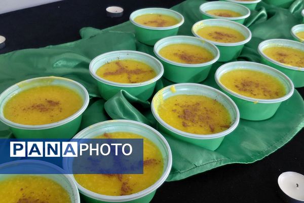 مراسم سوگواری و توزیع نذری به مناسبت شهادت حضرت فاطمه زهرا (س) در دبیرستان بعثت۲