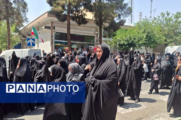 برگزاری راهپیمایی شهروندان در ناحیه یک شهرری