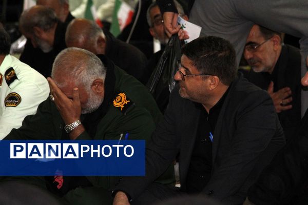 مراسم یادبود شهدای جنگ تحمیلی رژیم صهیونیستی علیه ایران