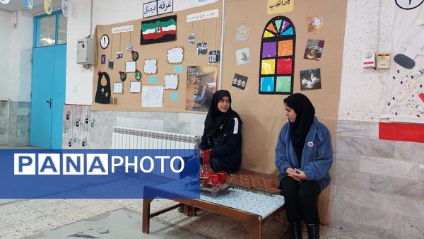 بازدید مسئولان آموزش و پرورش از مدرسه انقلاب دبیرستان فاطمه الزهرا آشخانه