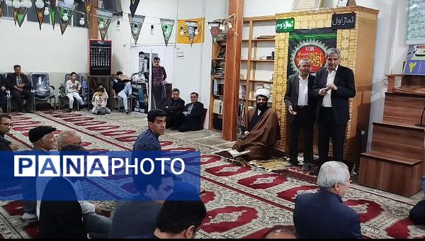 دیدار مردمی فرماندار و روسای ادارات شهرستان کاشمر