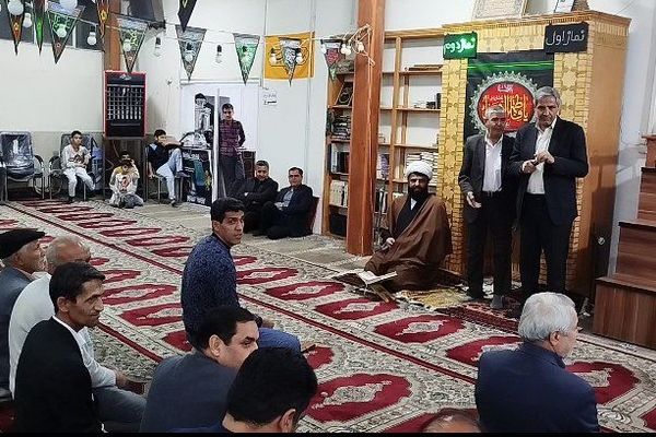 دیدار مردمی فرماندار و روسای ادارات شهرستان کاشمر