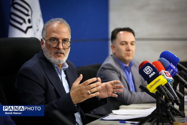 نشست خبری رئیس سازمان نوسازی، توسعه و تجهیز مدارس استان تهران
