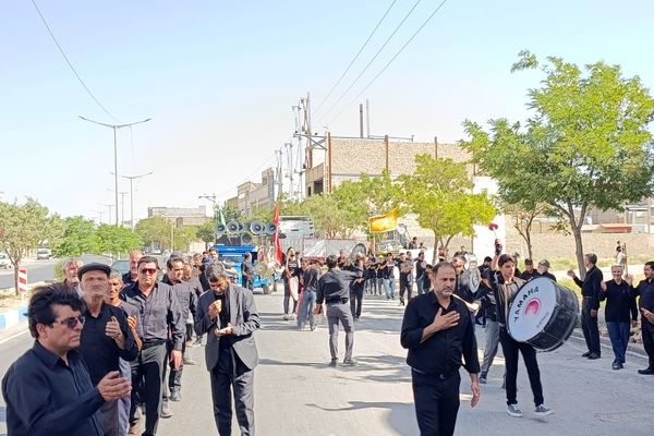 عزاداری هم نوا با علمدار کربلا 