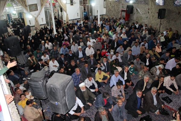 برگزاری یادواره هشت سال دفاع مقدس و جنگ دوازده روزه در روستای جیج آباد(نیشابور)