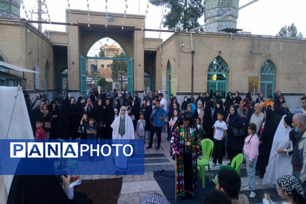 اجرای نمایش «وفای به عهد» به‌مناسبت دهه کرامت در شهرستان رباط کریم