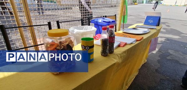 برنامه تجربه‌گردانی طرح مدرسه بدون پسماند در دبستان شهید رازدان ناحیه ۷ مشهد
