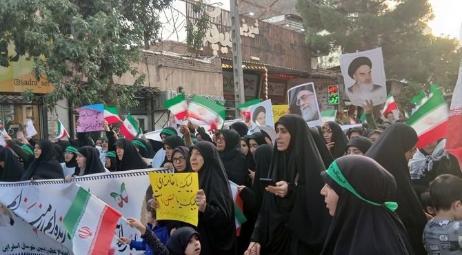 اجتماع زینبیون در شهرستان اسفراین