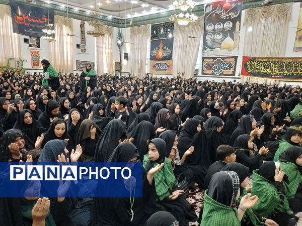 برگزاری مراسم شیرخوارگان حسینی در خلیل آباد