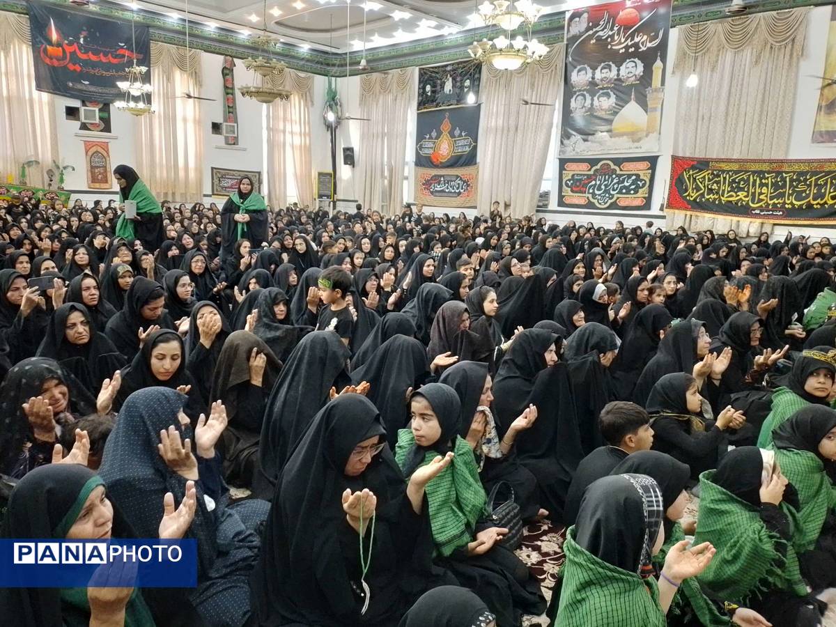 برگزاری مراسم شیرخوارگان حسینی در خلیل آباد