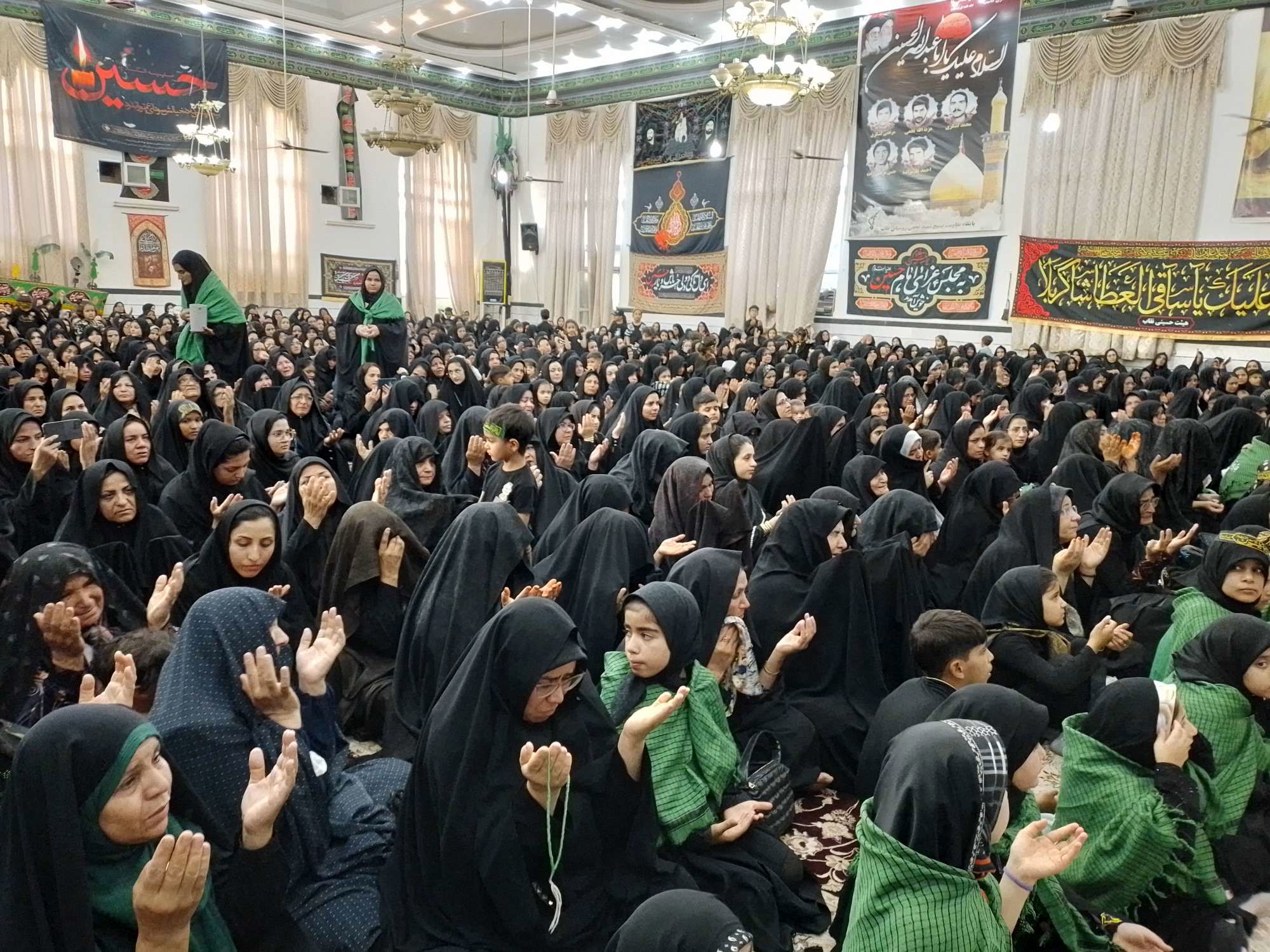 برگزاری مراسم شیرخوارگان حسینی در خلیل آباد
