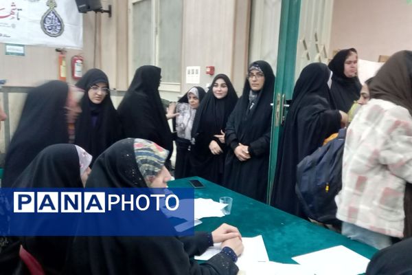 افتتاحیه اعتکاف دختران چهاردانگه