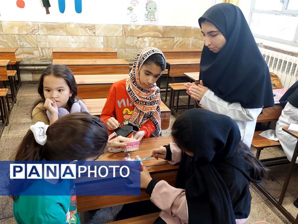 اردوی جهادی محبت در شهرک بهارستان