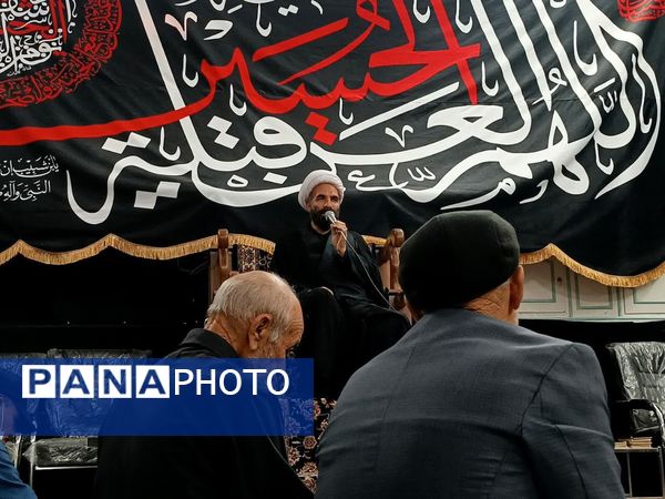 مراسم سوگواری شهادت امام رضا (ع) در شهر رباط‌سنگ 