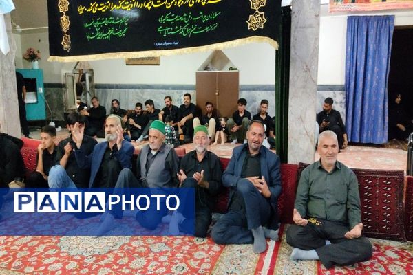 مراسم عزاداری امام حسین(ع) در شهر بار 