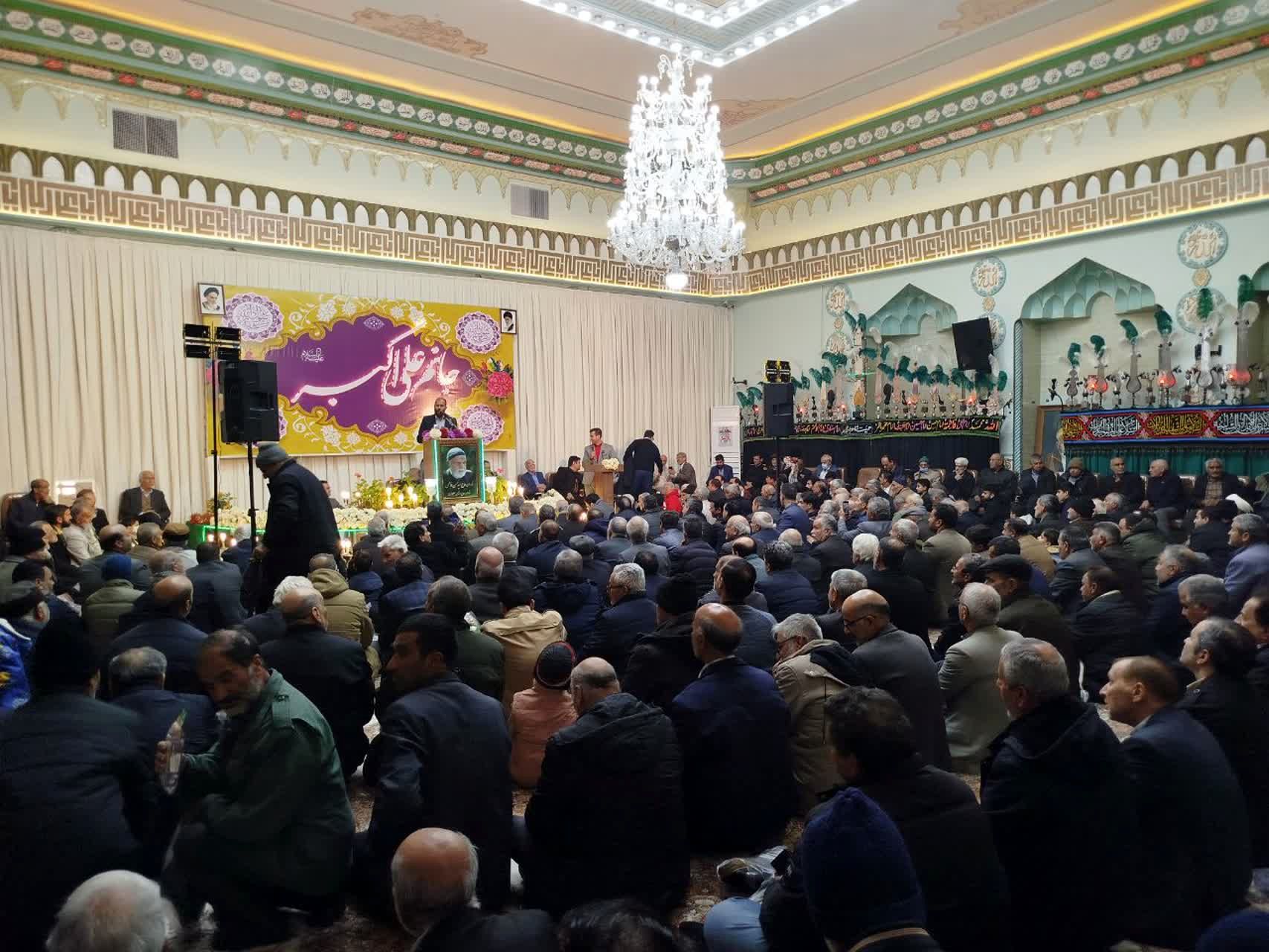 مراسم ولادت حضرت علی اکبر در شهرستان کاشمر 