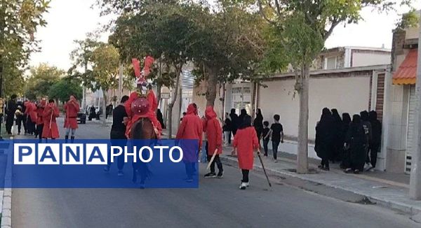 حضور پررنگ مردم شهرستان خلیل آباد در همایش بزرگ عاشورای حسینی