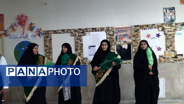 مدرسه سیدالشهداء ۲ مهاجران، میزبان خادمان امام رضا (ع)