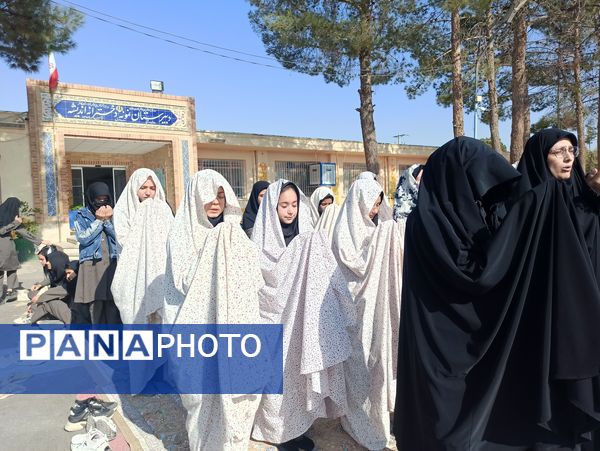 برگزاری نماز باران در شهرستان کاشمر