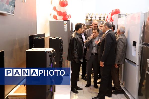 افتتاح نمایشگاه لوازم خانگی سازمان دانش‌آموزی آذربایجان شرقی 