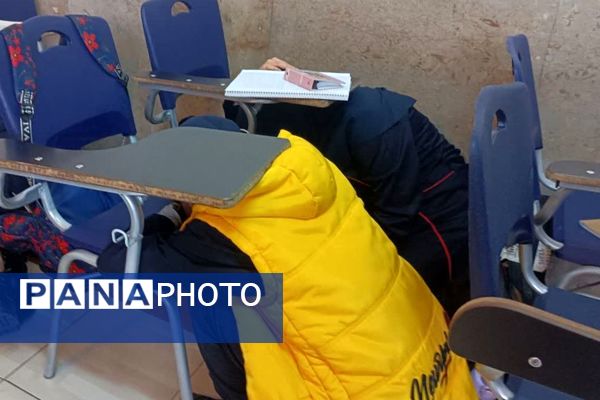 مانور زلزله و ایمنی در مدارس دخترانه ناحیه 3 شیراز