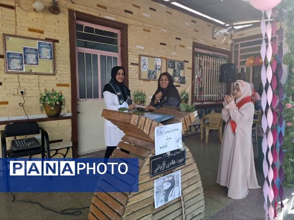 جشن متنوع میلاد حضرت زینب (س) در مدرسه شهید هادی آریایی