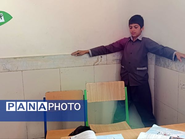 مانور سراسری زلزله در مدرسه دکتر توسلی 