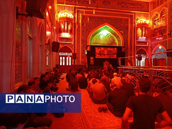 برگزاری مراسم شب ششم عزاداری امام حسین(ع) در تکیه ابوالفضلی نیشابور