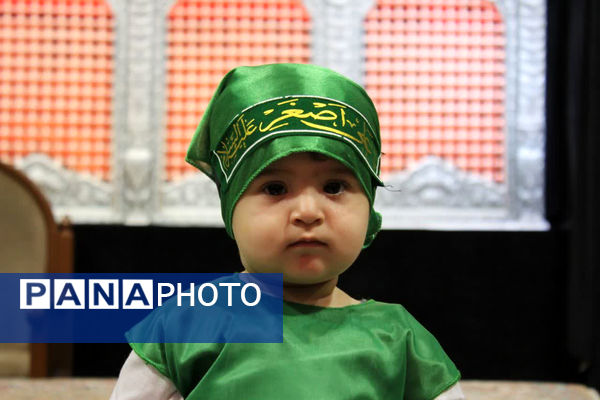 گهواره‌های عاشورایی و لالایی مادران همنوا با کودکان شهید