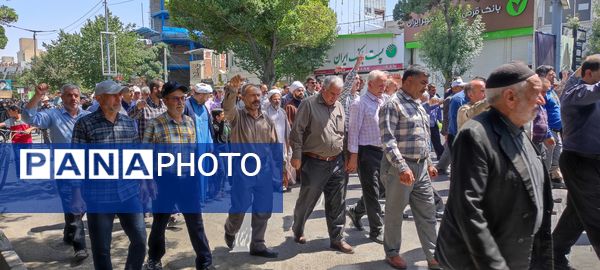 راهپیمایی جمعه‌های خشم و نصر همزمان با سراسر کشور در شیروان