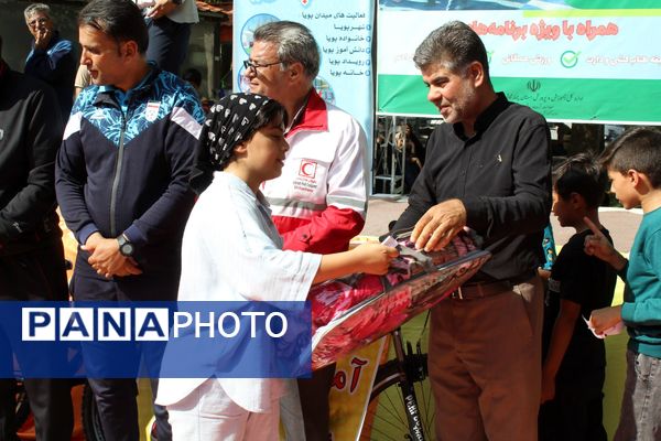 طرح ملی «میدان پویا» در شهرستان سامان افتتاح شد