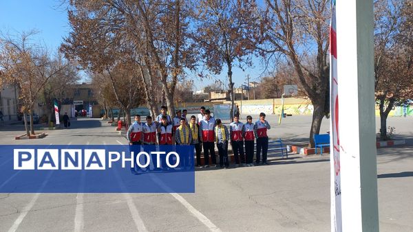 مدرسه شهید فاضل شهرکرد میزبان مانور زلزله و آمادگی دانش‌آموزان